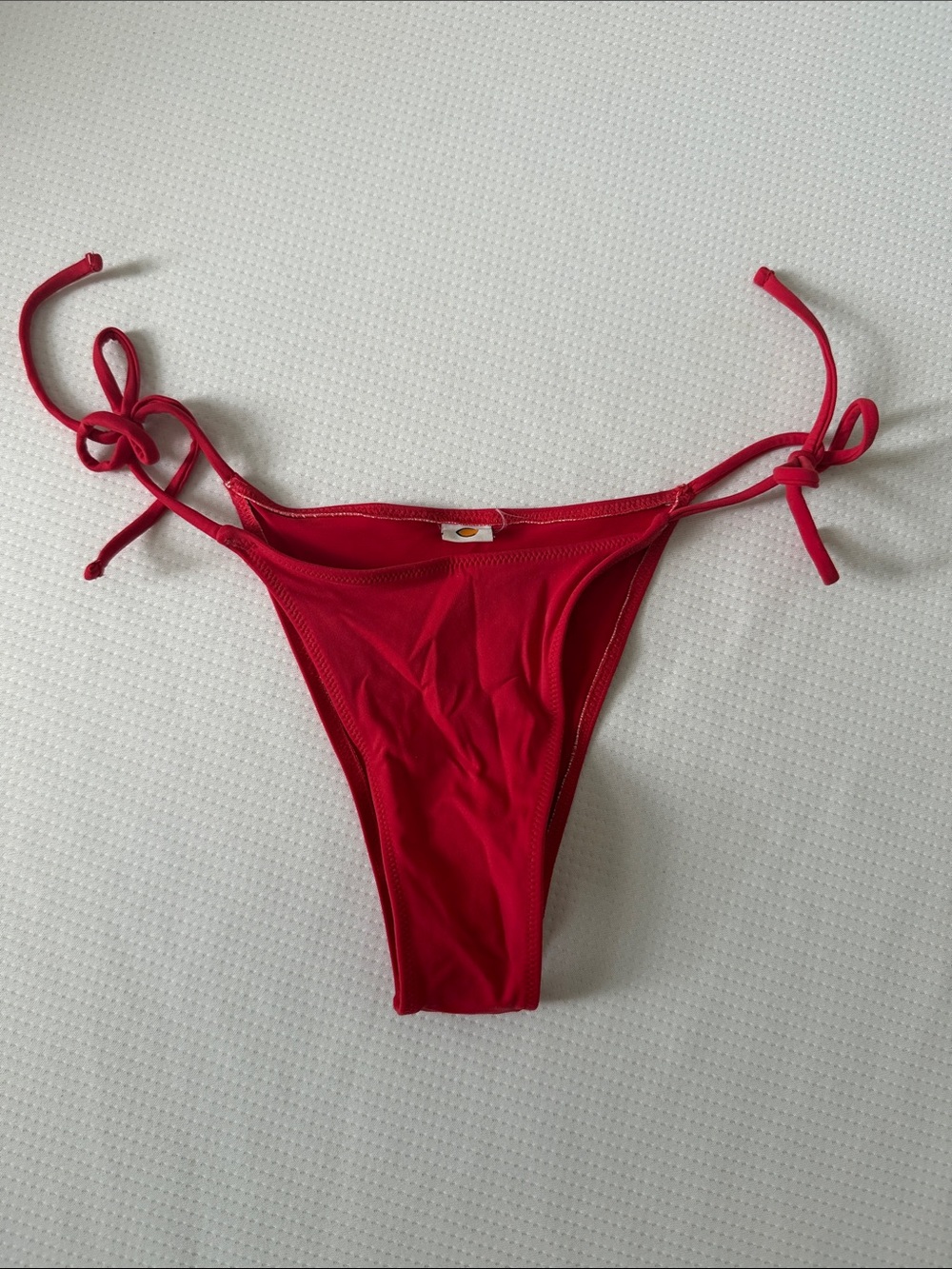 Tropic of C Red Bikini Bottom Size Small